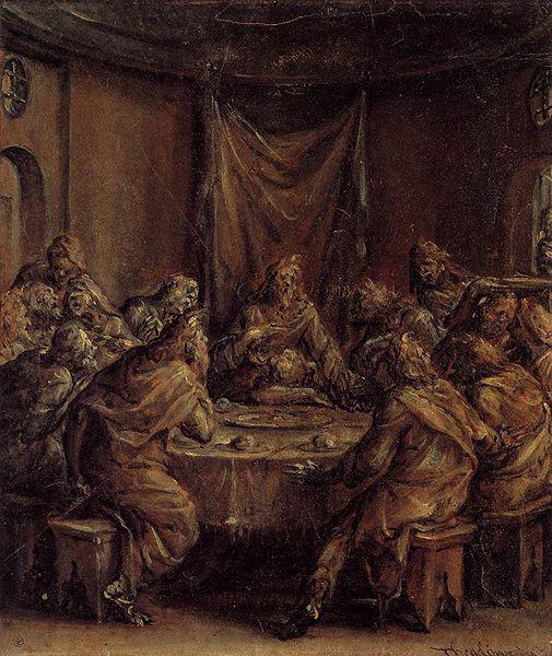 Dirck Barendsz The Last Supper oil painting picture